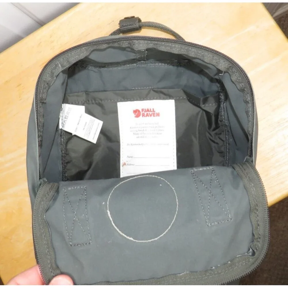 Fjallraven Kanken Mini Backpack in 'Super Grey' RN132546 - 23561